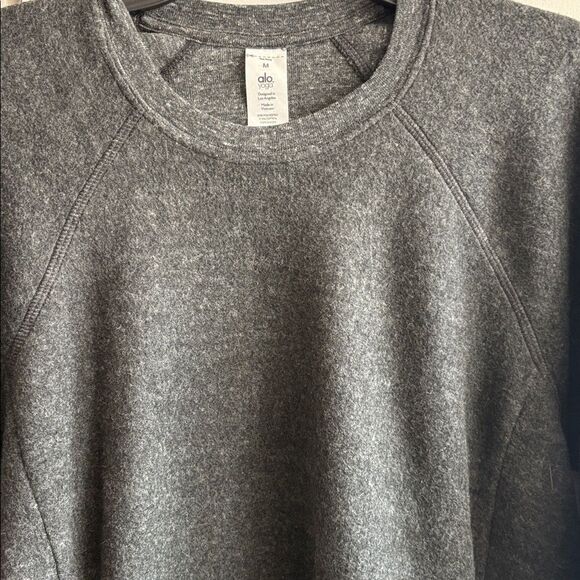 ALO Yoga Men's Black Crewneck Sweater - Picture 3 of 7